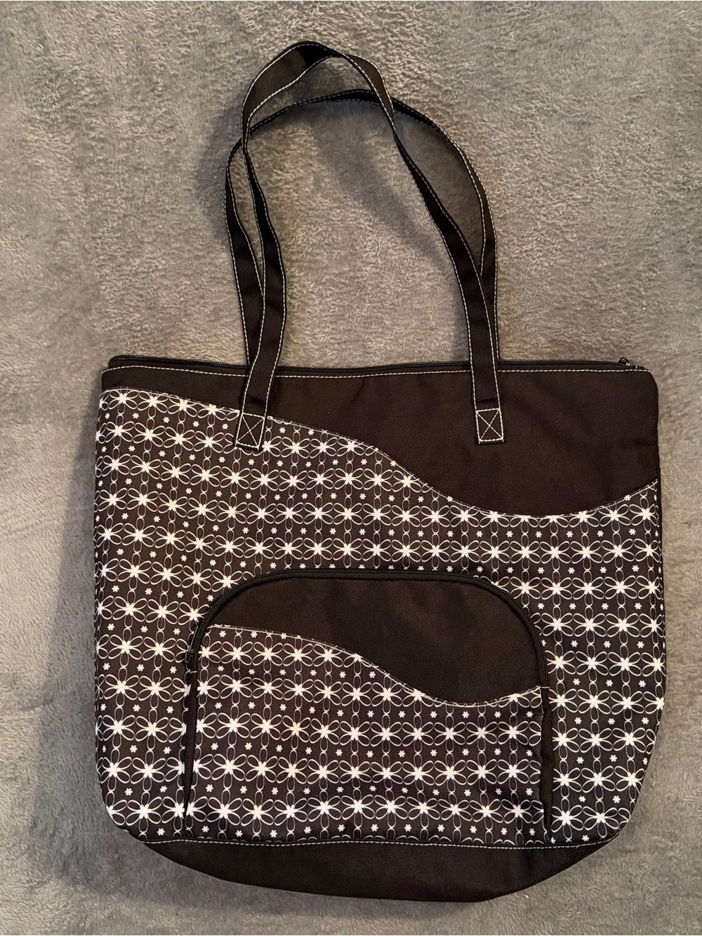 Creative Memories Daisy Project Tote zip up craft tote bag